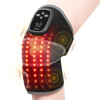 Red Light Knee Massager with Heat & Vibration