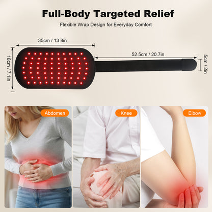 Red Light Therapy Wrap with Adjustable Heat