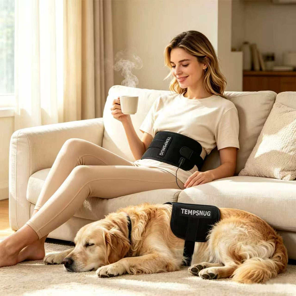 Red Light Therapy Wrap with Adjustable Heat